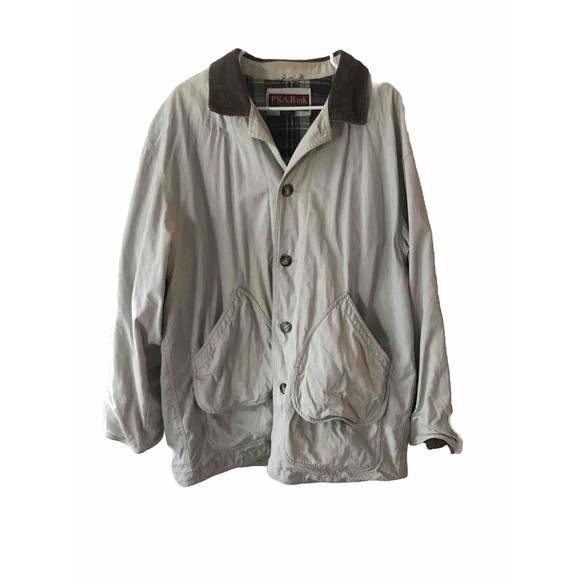 Jos. A. Bank Other - JOS. A. BANK Sportswear Mens Vintage Overcoat Retro Button Up Jacket Size L